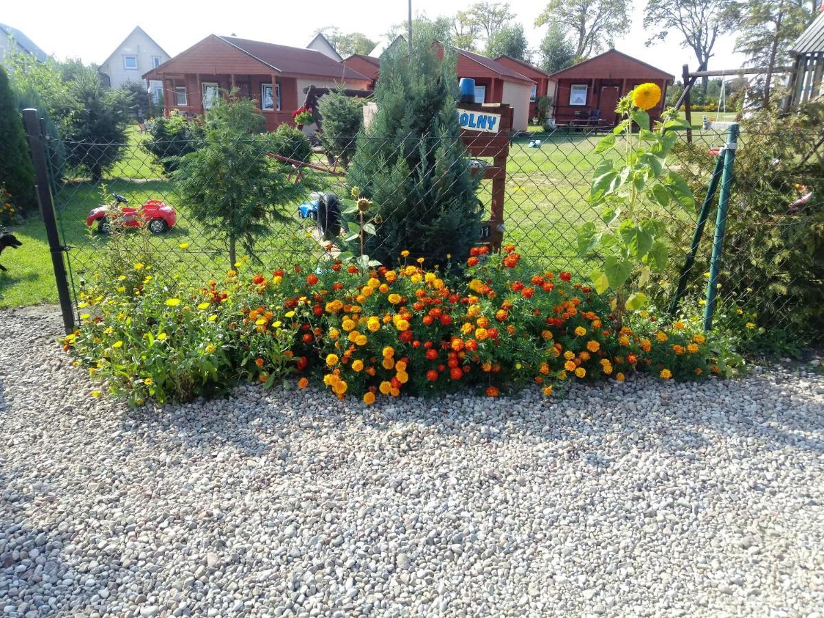 Agroturystyka Domki Eden Sarbinowo Exteriör bild