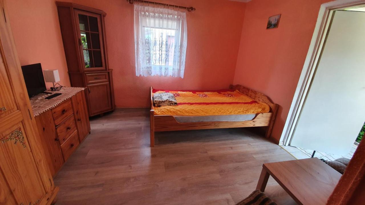 Agroturystyka Domki Eden Sarbinowo Exteriör bild