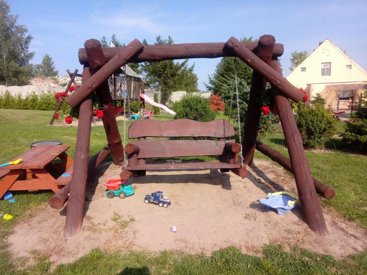 Agroturystyka Domki Eden Sarbinowo Exteriör bild